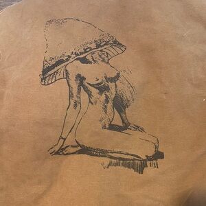 Carhartt Insulated Work Coat with Mushroom Lady Design